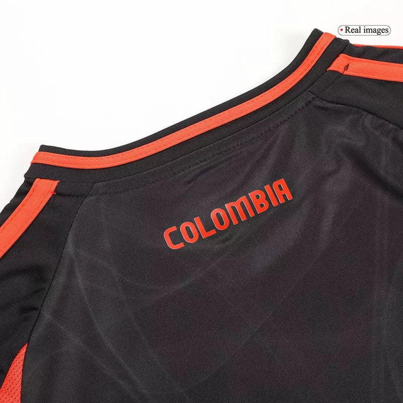 Colombia Away Jersey Kit Copa America 2024 Kids(Jersey+Shorts)